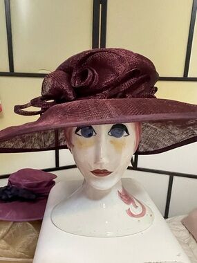 Original authentic Ascot Hat KENTUCKY Derby garden Tea party church weddings!!